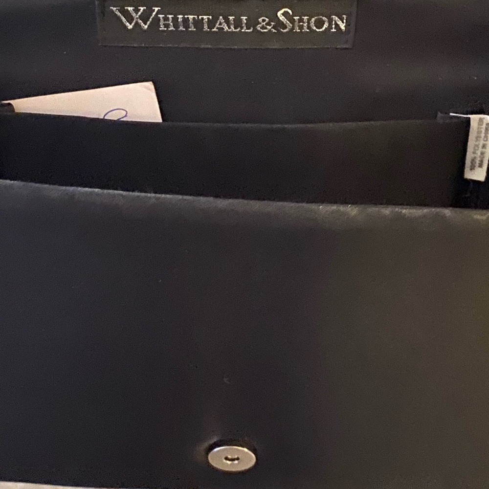 Great Condition Medium Silver Flat Cluth With Cha… - image 2